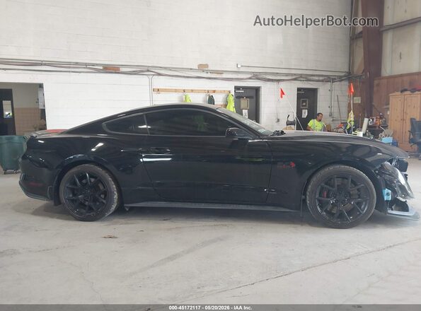 1FA6P8CF7K5184336 2019 FORD MUSTANG Black Вид задньої частини салону