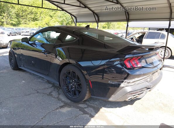 1FA6P8CF7R5423376 2024 FORD MUSTANG Black Tył lewy