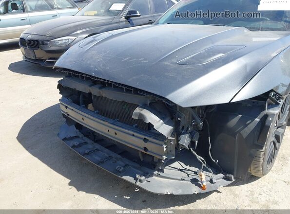 1FA6P8CF8H5331028 2017 FORD MUSTANG Gray Widok z przodu