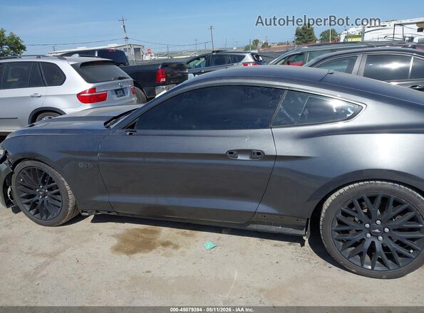 1FA6P8CF8H5331028 2017 FORD MUSTANG Gray 