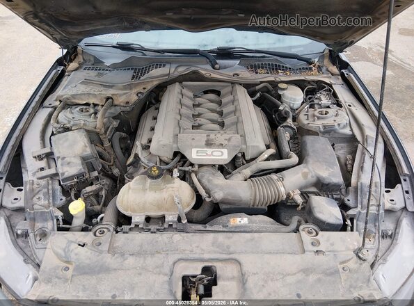 1FA6P8CF8H5344247 2017 FORD MUSTANG Gray Widok z tyłu