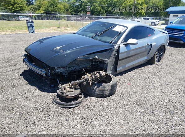 1FA6P8CF8M5128361 2021 FORD MUSTANG Silver Передня ліва чверть