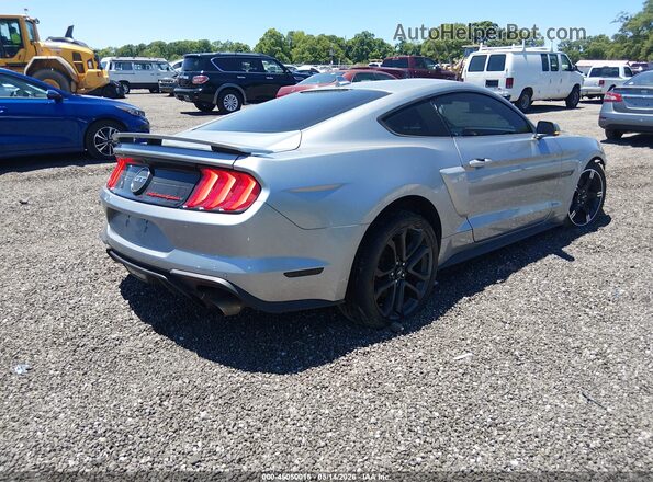 1FA6P8CF8M5128361 2021 FORD MUSTANG Silver Задня права чверть