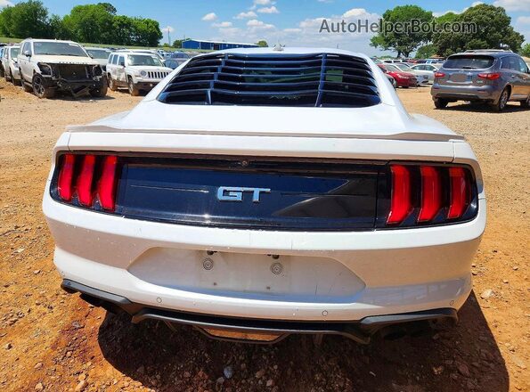 1FA6P8CF8P5304605 2023 FORD MUSTANG White Widok z tyłu