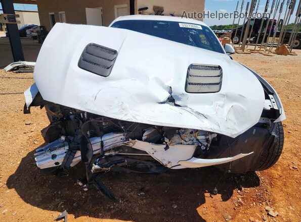 1FA6P8CF8P5304605 2023 FORD MUSTANG White Widok z przodu
