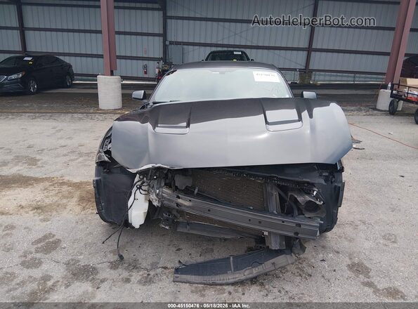 1FA6P8CF9J5103447 2018 FORD MUSTANG Серый Вид щитка приборов