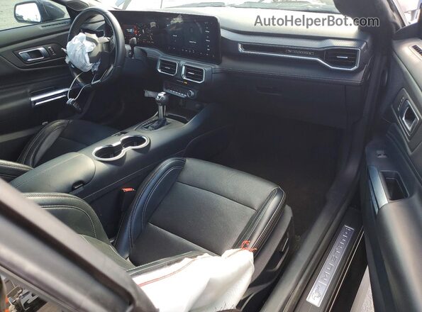 1FA6P8CF9R5424321 2024 FORD MUSTANG Charcoal Вид панелі приладів