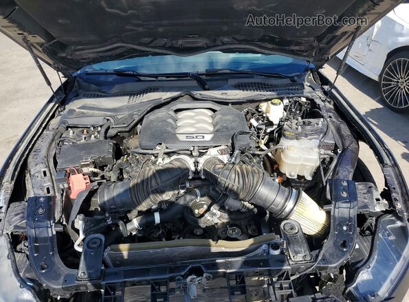 1FA6P8CF9R5424321 2024 FORD MUSTANG Charcoal Вид задньої частини салону