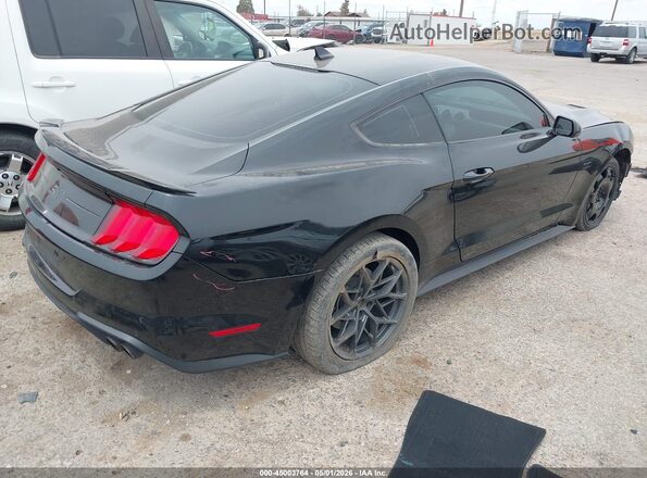 1FA6P8CFXM5152676 2021 FORD MUSTANG Black Tył prawy