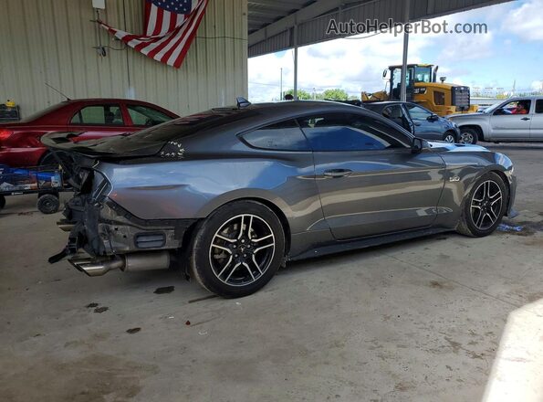 1FA6P8CFXN5115080 2022 FORD MUSTANG Gray Задня права чверть