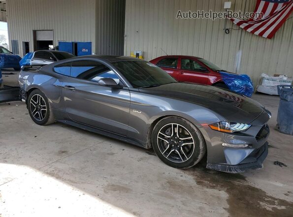 1FA6P8CFXN5115080 2022 FORD MUSTANG Gray Передня права чверть