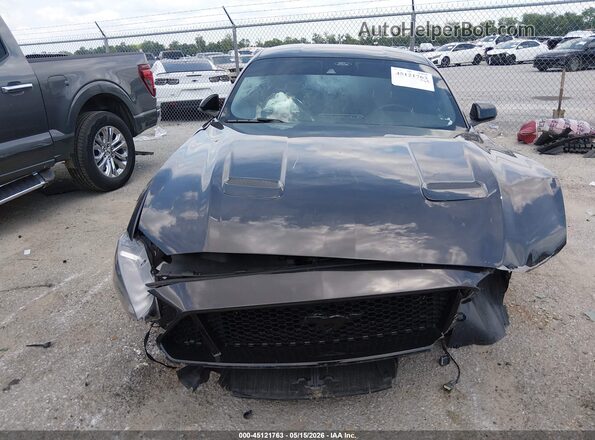 1FA6P8CFXN5148290 2022 FORD MUSTANG Черный Вид задней части салона