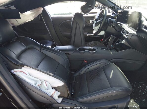1FA6P8CFXR5421895 2024 FORD MUSTANG Black Widok wnętrza z przodu