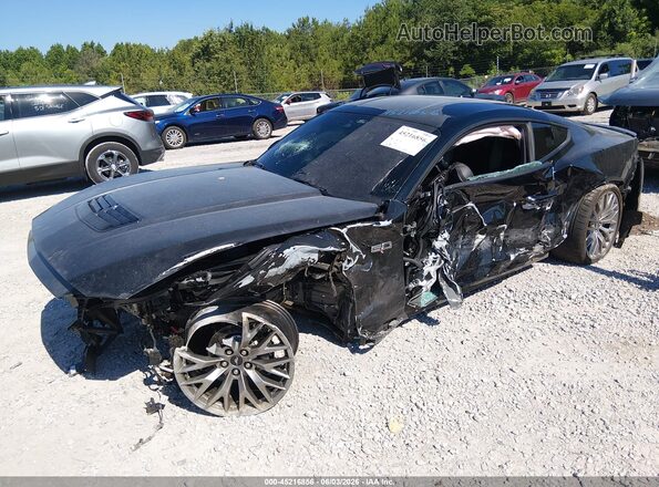 1FA6P8CFXR5421895 2024 FORD MUSTANG Black Przód lewy