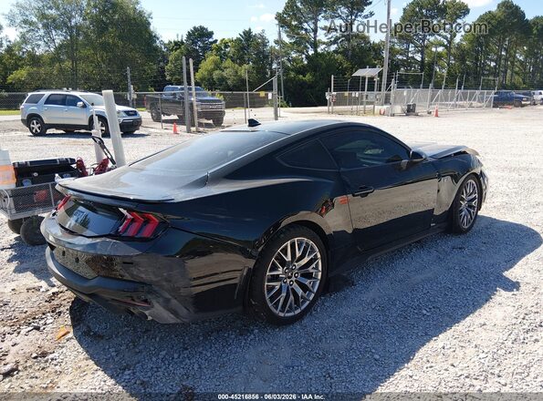 1FA6P8CFXR5421895 2024 FORD MUSTANG Black Tył prawy