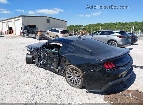1FA6P8CFXR5421895 2024 FORD MUSTANG Black Tył lewy