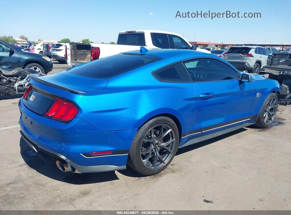 1FA6P8R0XM5550263 2021 FORD MUSTANG Blue 