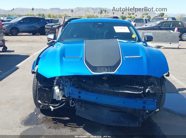 1FA6P8R0XM5550263 2021 FORD MUSTANG Blue 