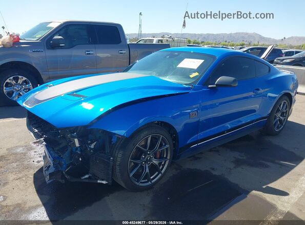 1FA6P8R0XM5550263 2021 FORD MUSTANG Blue 