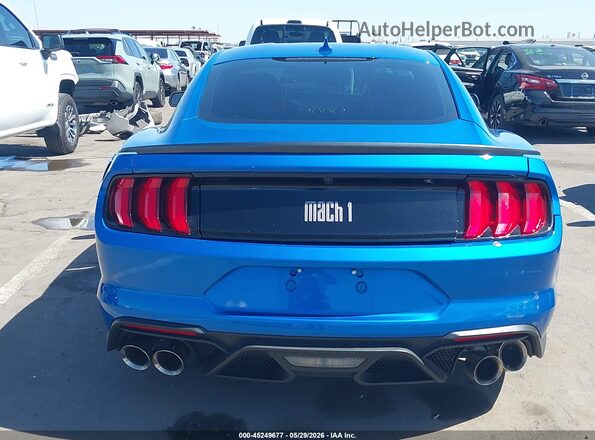 1FA6P8R0XM5550263 2021 FORD MUSTANG Blue 