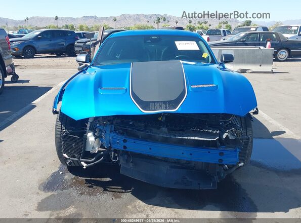 1FA6P8R0XM5550263 2021 FORD MUSTANG Blue 