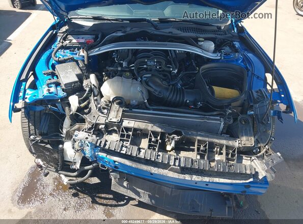1FA6P8R0XM5550263 2021 FORD MUSTANG Blue 