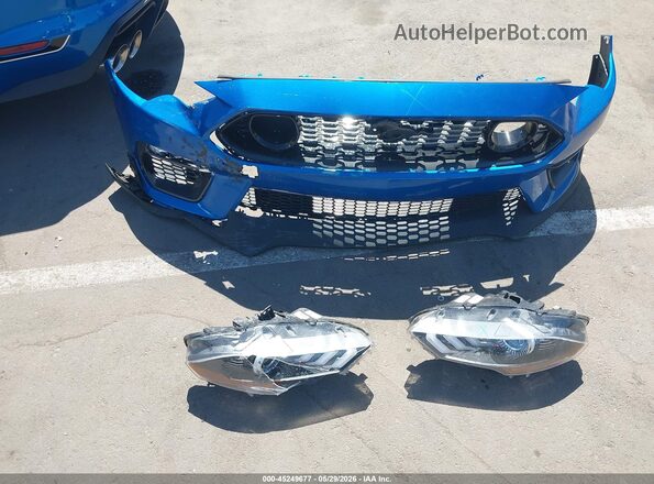 1FA6P8R0XM5550263 2021 FORD MUSTANG Blue 