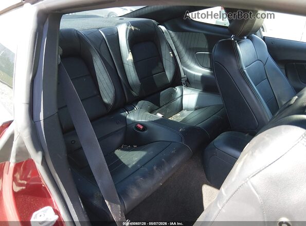1FA6P8TH0G5201261 2016 FORD MUSTANG Red Вид наклейки з VIN-кодом
