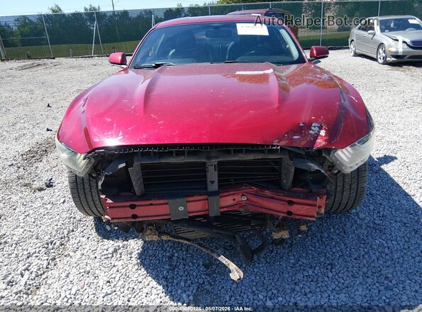 1FA6P8TH0G5201261 2016 FORD MUSTANG Red Вид спереду