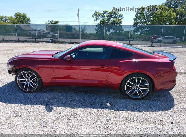 1FA6P8TH0G5201261 2016 FORD MUSTANG Red Панорамний вид салону 360°