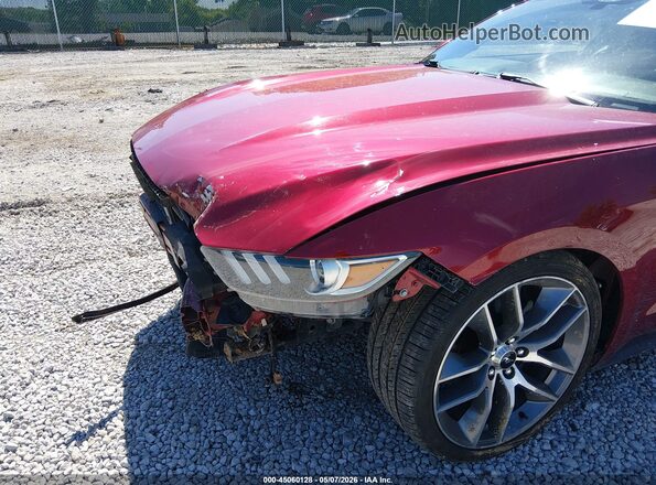 1FA6P8TH0G5201261 2016 FORD MUSTANG Red 