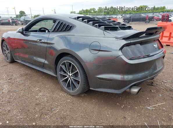 1FA6P8TH0G5232106 2016 FORD MUSTANG Серый Задняя левая четверть