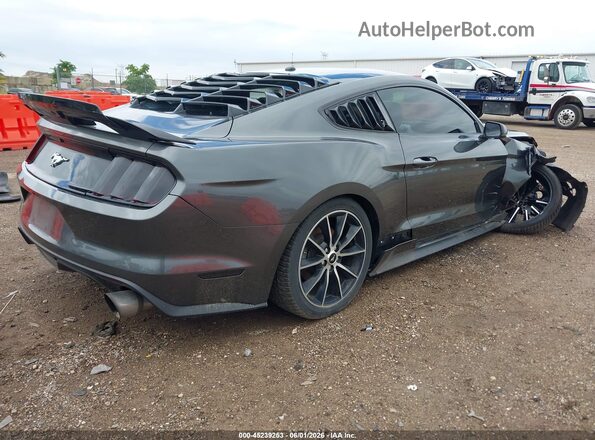 1FA6P8TH0G5232106 2016 FORD MUSTANG Серый Задняя правая четверть