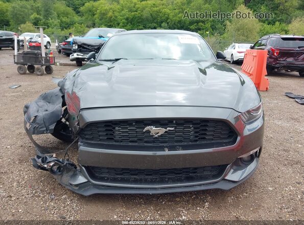 1FA6P8TH0G5232106 2016 FORD MUSTANG Серый Вид щитка приборов