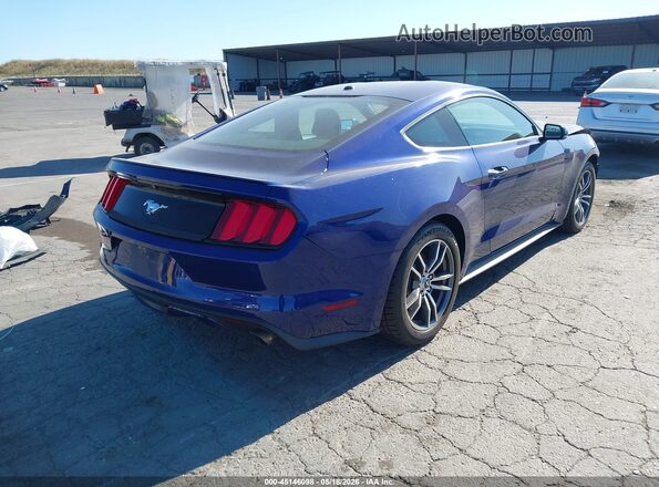 1FA6P8TH0G5261377 2016 FORD MUSTANG Blue Rear right
