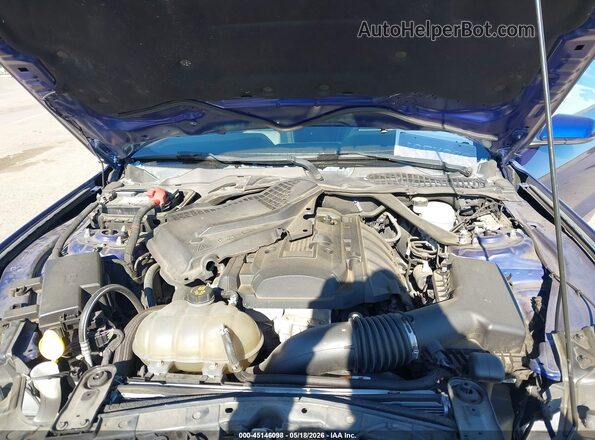 1FA6P8TH0G5261377 2016 FORD MUSTANG Blue Rear view