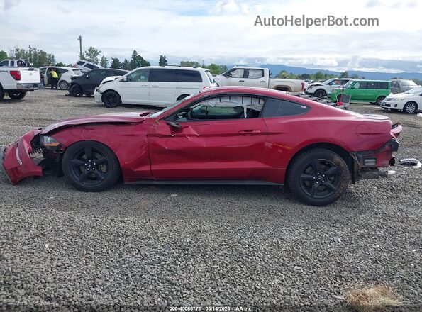 1FA6P8TH0J5145085 2018 FORD MUSTANG Темно-бордовый 