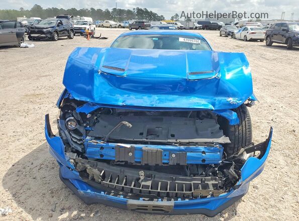 1FA6P8TH0K5111939 2019 FORD MUSTANG Blue 