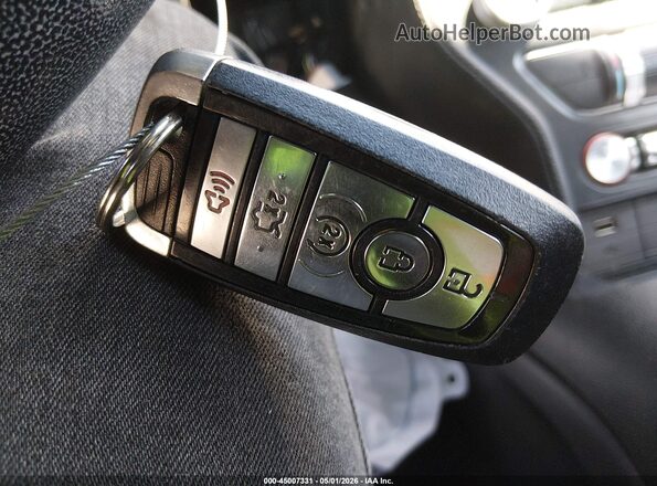 1FA6P8TH0K5153186 2019 FORD MUSTANG White Dashboard view