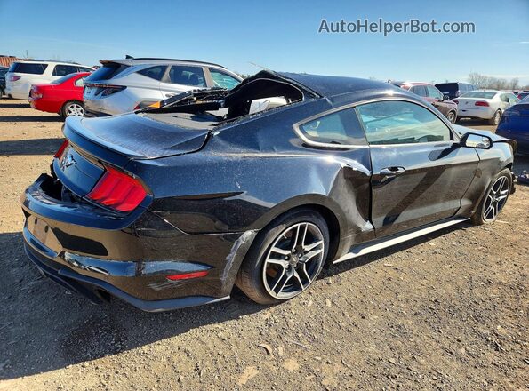 1FA6P8TH0L5136731 2020 FORD MUSTANG Черный Задняя правая четверть