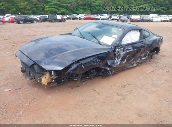 1FA6P8TH0M5147360 2021 FORD MUSTANG Black Передня ліва чверть