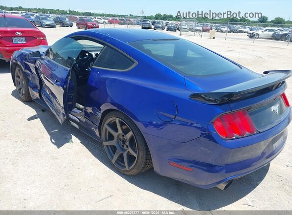 1FA6P8TH1G5260125 2016 FORD MUSTANG Blue Հետևի ձախ
