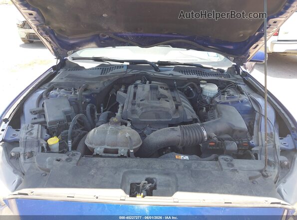 1FA6P8TH1G5260125 2016 FORD MUSTANG Blue Հետևի տեսք