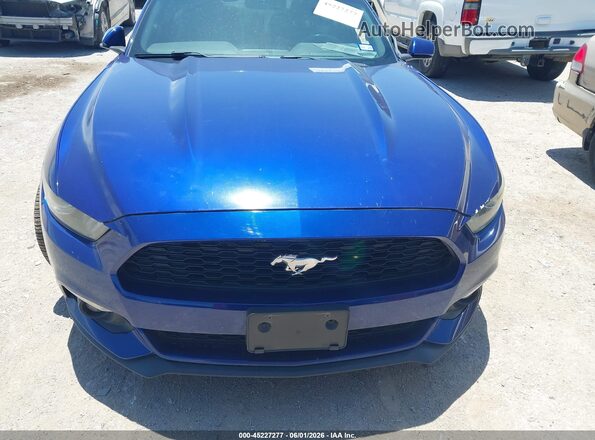 1FA6P8TH1G5260125 2016 FORD MUSTANG Blue Սարքավորումների վահանակի տեսք