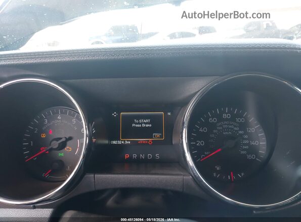 1FA6P8TH2G5237596 2016 FORD MUSTANG Черный Вид задних сидений