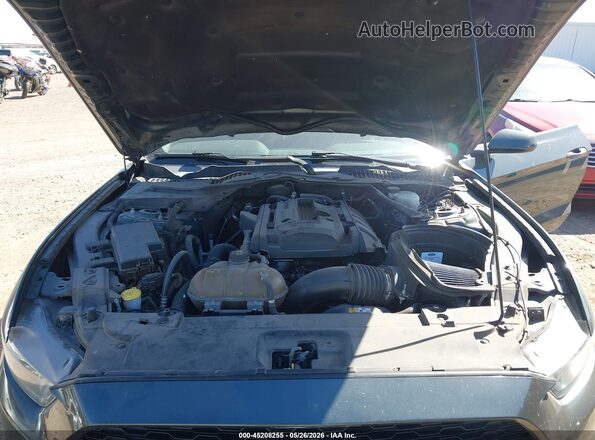 1FA6P8TH2G5273871 2016 FORD MUSTANG Green უკანა ხედი