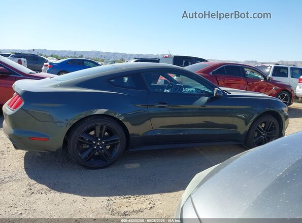 1FA6P8TH2G5273871 2016 FORD MUSTANG Green უკანა სალონის ხედი