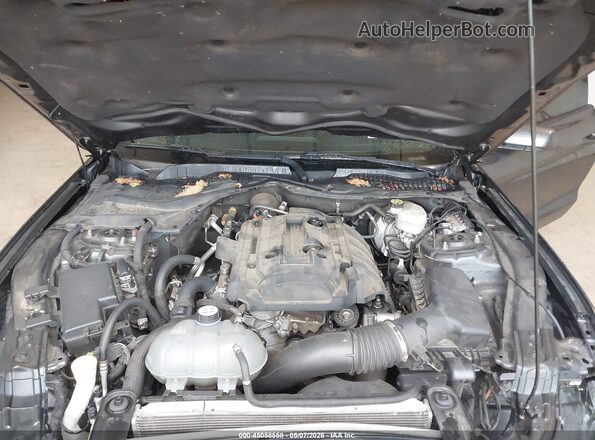 1FA6P8TH2K5166232 2019 FORD MUSTANG Gray Вид ззаду