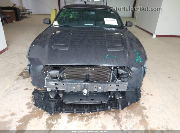 1FA6P8TH2K5166232 2019 FORD MUSTANG Gray Вид спереду