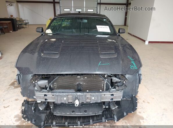 1FA6P8TH2K5166232 2019 FORD MUSTANG Gray Вид щитка приладів